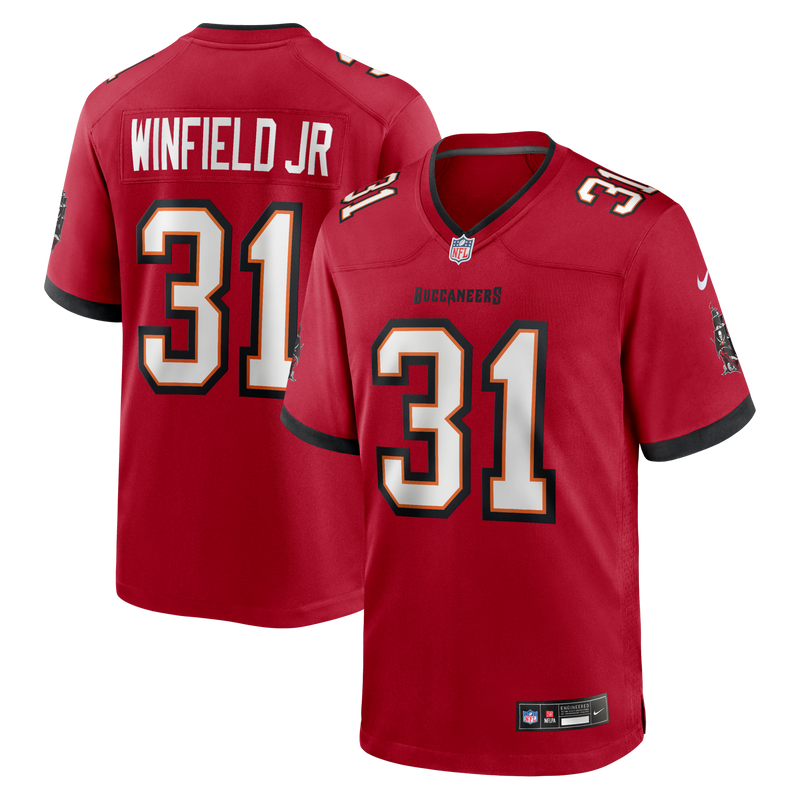 Antoine Winfield Jr. Tampa Bay Football Jersey, Sportswear Jersey Shirt, Lightweight Athletic Jersey, Casual Gift for Men, Style 3911849