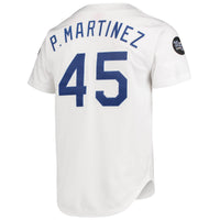 Pedro Martinez Los Angeles Dodgers Baseball Jersey, White Sportswear Jersey Shirt, Lightweight Breathable Athletic Jersey, Casual Gift for Men