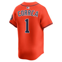 Carlos Correa Houston Astros Baseball Jersey, Orange Sportswear Jersey Shirt, Lightweight Breathable Athletic Jersey, Casual Gift for Men
