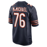 Steve McMichael Chicago Bears Football Jersey, Navy Game Sportswear Jersey Shirt, Lightweight Breathable Athletic Jersey, Casual Gift for Men