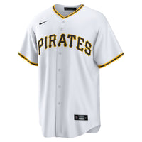 Pittsburgh Pirates Baseball Jersey, White Sportswear Jersey Shirt, Lightweight Breathable Athletic Jersey, Casual Gift for Men, Style 202855850