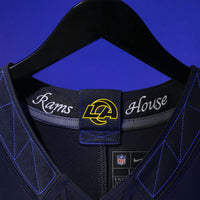 Kyren Williams Los Angeles Rams Football Jersey, Blue Sportswear Jersey Shirt, Lightweight Breathable Athletic Jersey, Casual Gift for Men