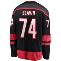Jaccob Slavin Carolina Hurricanes Hockey Jersey, Sportswear Jersey Shirt, Long Sleeve Hockey Sweater Jersey, Casual Gift for Men, Style 5135839