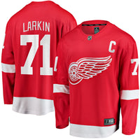 Dylan Larkin Detroit Red Wings Hockey Jersey, Breakaway Home Sportswear Jersey Shirt, Long Sleeve Hockey Sweater Jersey, Casual Gift for Men