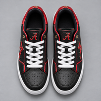 ALA Roll Tide - Crimson Script Low Top Sneakers