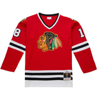 Denis Savard Chicago Blackhawks Hockey Jersey, Scarlet Sportswear Jersey Shirt, Long Sleeve Hockey Sweater Jersey, Casual Gift for Men
