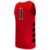 Cincinnati Bearcats Basketball Jersey, Red Replica Sportswear Jersey Shirt, Sleeveless Athletic Tank Jersey, Casual Gift for Men