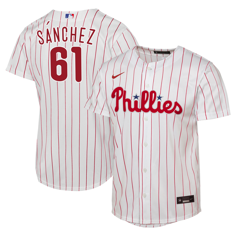 Cristopher Sánchez Philadelphia Phillies Baseball Jersey, Sportswear Jersey Shirt, Lightweight Breathable Athletic Jersey, Casual Gift for Men