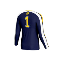 Cal Bears Volleyball Jersey, Navy Fashion Sportswear Jersey Shirt, Lightweight Breathable Athletic Jersey, Casual Gift for Men, Style 203153799