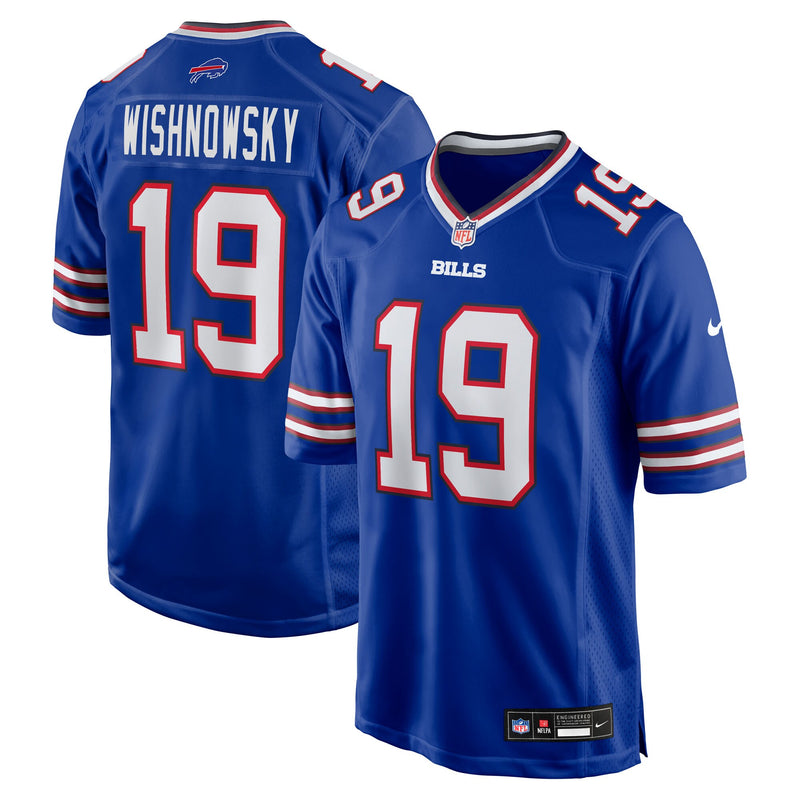 Mitch Wishnowsky Buffalo Bills Football Jersey, Royal Game Sportswear Jersey Shirt, Lightweight Breathable Athletic Jersey, Casual Gift for Men