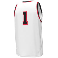 Texas Tech Red Raiders Basketball Jersey, White Replica Throwback Sportswear Jersey Shirt, Sleeveless Athletic Tank Jersey, Casual Gift for Men
