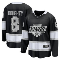 Drew Doughty Los Angeles Kings Hockey Jersey, Black Breakaway Sportswear Jersey Shirt, Long Sleeve Hockey Sweater Jersey, Casual Gift for Men