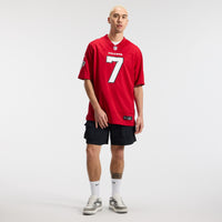 Bijan Robinson Atlanta Falcons Football Jersey, Red Game Sportswear Jersey Shirt, Lightweight Breathable Athletic Jersey, Casual Gift for Men