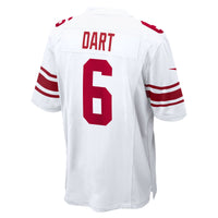 Jaxson Dart New York Giants Football Jersey, Sportswear Jersey Shirt, Lightweight Athletic Jersey, Casual Gift for Men, Style 203265319