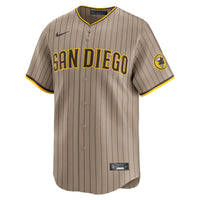 San Diego Padres Baseball Jersey, Khaki Limited Alternate Sportswear Jersey Shirt, Lightweight Breathable Athletic Jersey, Casual Gift for Men