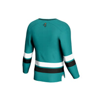 Coastal Carolina Chanticleers Hockey Jersey, Teal Sportswear Jersey Shirt, Long Sleeve Hockey Sweater Jersey, Casual Gift for Men