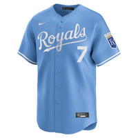 Bobby Witt Jr. Kansas City Royals Baseball Jersey, Sportswear Jersey Shirt, Lightweight Athletic Jersey, Casual Gift for Men, Style 202768022