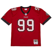Warren Sapp Tampa Bay Buccaneers Football Jersey, Red Sportswear Jersey Shirt, Lightweight Breathable Athletic Jersey, Casual Gift for Men
