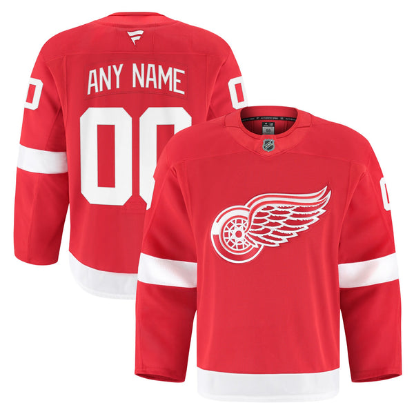 Detroit Red Wings Red Home Authentic Pro Custom Jersey