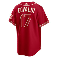 Nathan Eovaldi Texas Rangers Baseball Jersey, Red Sportswear Jersey Shirt, Lightweight Breathable Athletic Jersey, Casual Gift for Men