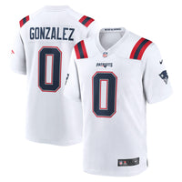 Christian Gonzalez New England Football Jersey, Sportswear Jersey Shirt, Lightweight Athletic Jersey, Casual Gift for Men, Style 204017141