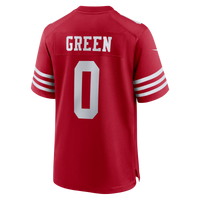 Renardo Green San Francisco 49ers Football Jersey, Scarlet Sportswear Jersey Shirt, Lightweight Breathable Athletic Jersey, Casual Gift for Men