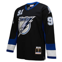 Steven Stamkos Tampa Bay Lightning Hockey Jersey, Black Sportswear Jersey Shirt, Long Sleeve Hockey Sweater Jersey, Casual Gift for Men