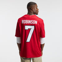 Bijan Robinson Atlanta Falcons Football Jersey, Red Limited Sportswear Jersey Shirt, Lightweight Breathable Athletic Jersey, Casual Gift for Men