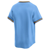 Milwaukee Brewers Baseball Jersey, Light Blue Limited Sportswear Jersey Shirt, Lightweight Breathable Athletic Jersey, Casual Gift for Men
