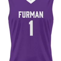 Furman Paladins Basketball Jersey, Purple Sportswear Jersey Shirt, Sleeveless Athletic Tank Jersey, Casual Gift for Men, Style 200939464