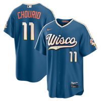 Jackson Chourio Milwaukee Brewers Baseball Jersey, Blue Sportswear Jersey Shirt, Lightweight Breathable Athletic Jersey, Casual Gift for Men