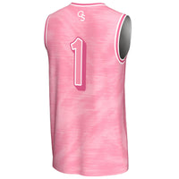 Georgia Southern Eagles Basketball Jersey, Pink Fashion Sportswear Jersey Shirt, Sleeveless Athletic Tank Jersey, Casual Gift for Men