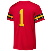 Grambling Tigers Football Jersey, Red Sportswear Jersey Shirt, Lightweight Breathable Athletic Jersey, Casual Gift for Men