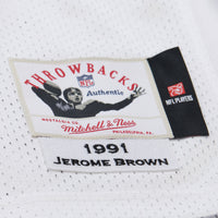 Jerome Brown Philadelphia Eagles Football Jersey, White Sportswear Jersey Shirt, Lightweight Breathable Athletic Jersey, Casual Gift for Men