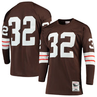 Jim Brown Cleveland Browns Football Jersey, Authentic Sportswear Jersey Shirt, Lightweight Breathable Athletic Jersey, Casual Gift for Men
