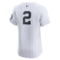Derek Jeter New York Yankees Baseball Jersey, White Elite Sportswear Jersey Shirt, Lightweight Breathable Athletic Jersey, Casual Gift for Men