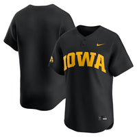 Iowa Hawkeyes Baseball Jersey, Black Limited Home Sportswear Jersey Shirt, Lightweight Breathable Athletic Jersey, Casual Gift for Men