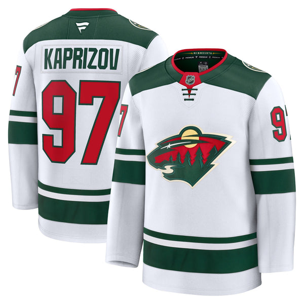 Minnesota Wild Kirill Kaprizov White Away Premium Jersey