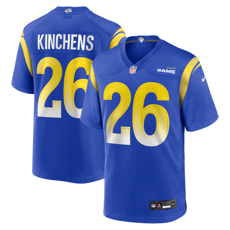 Kamren Kinchens Los Angeles Rams Football Jersey, Sportswear Jersey Shirt, Lightweight Athletic Jersey, Casual Gift for Men, Style 201639532