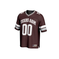 Texas A&M Aggies Football Jersey, Maroon Sportswear Jersey Shirt, Lightweight Breathable Athletic Jersey, Casual Gift for Men, Style 202073261