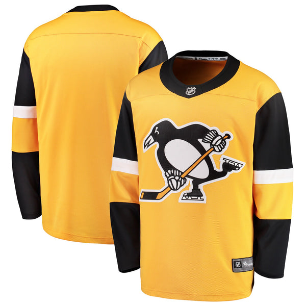 Pittsburgh Penguins Gold Alternate Breakaway Jersey