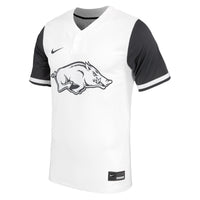 Arkansas Razorbacks Softball Jersey, White Limited Sportswear Jersey Shirt, Lightweight Breathable Athletic Jersey, Casual Gift for Men