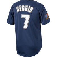 Craig Biggio Houston Astros Baseball Jersey, Navy Authentic Sportswear Jersey Shirt, Lightweight Breathable Athletic Jersey, Casual Gift for Men