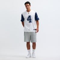 Dak Prescott White Dallas Cowboys Football Jersey, Limited Sportswear Jersey Shirt, Lightweight Breathable Athletic Jersey, Casual Gift for Men