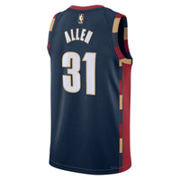 Jarrett Allen Cleveland Cavaliers Basketball Jersey, Navy Classic Sportswear Jersey Shirt, Sleeveless Athletic Tank Jersey, Casual Gift for Men
