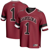 Garnet Football Jersey, Fashion Lightweight Sportswear Jersey Shirt, Lightweight Breathable Athletic Jersey, Casual Gift for Men