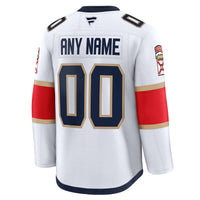 Florida Panthers Hockey Jersey, White Premium Sportswear Jersey Shirt, Long Sleeve Hockey Sweater Jersey, Casual Gift for Men, Style 202055699