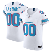 Tennessee Titans Football Jersey, White Elite Sportswear Jersey Shirt, Lightweight Breathable Athletic Jersey, Casual Gift for Men