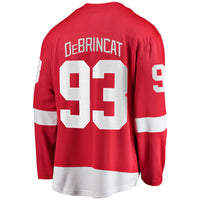 Alex DeBrincat Detroit Red Wings Hockey Jersey, Breakaway Home Sportswear Jersey Shirt, Long Sleeve Hockey Sweater Jersey, Casual Gift for Men