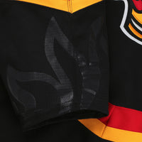 Calgary Flames Hockey Jersey, Black Authentic Alternate Sportswear Jersey Shirt, Long Sleeve Hockey Sweater Jersey, Casual Gift for Men